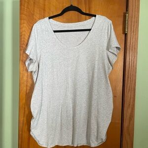 Old Navy Heather Gray Women's Short Sleeve Tee